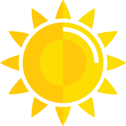 sunny